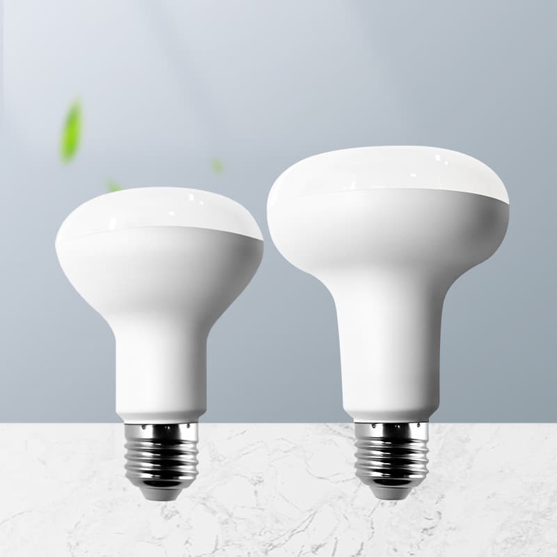 LED Bulb Light, Plastic-Coated Aluminum PAR Light, R39/R50/R63/R80, 3W/5W/7W/9W Dimmable