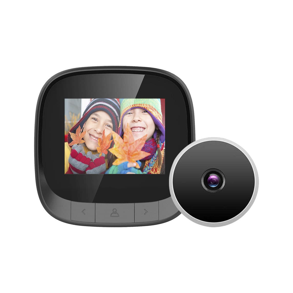 2.4-inch Built-in Battery Built-in Memory HD Smart Doorbell Camera Electronic Video Doorbell Security Anti-theft