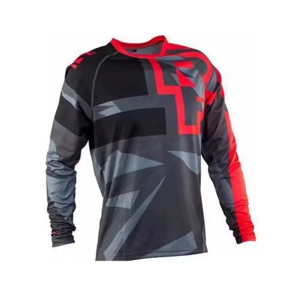 Men's Downhill Jersey Long Sleeve Shirt Mountain Bike MTB Shirt Cross Country DH Motorsports