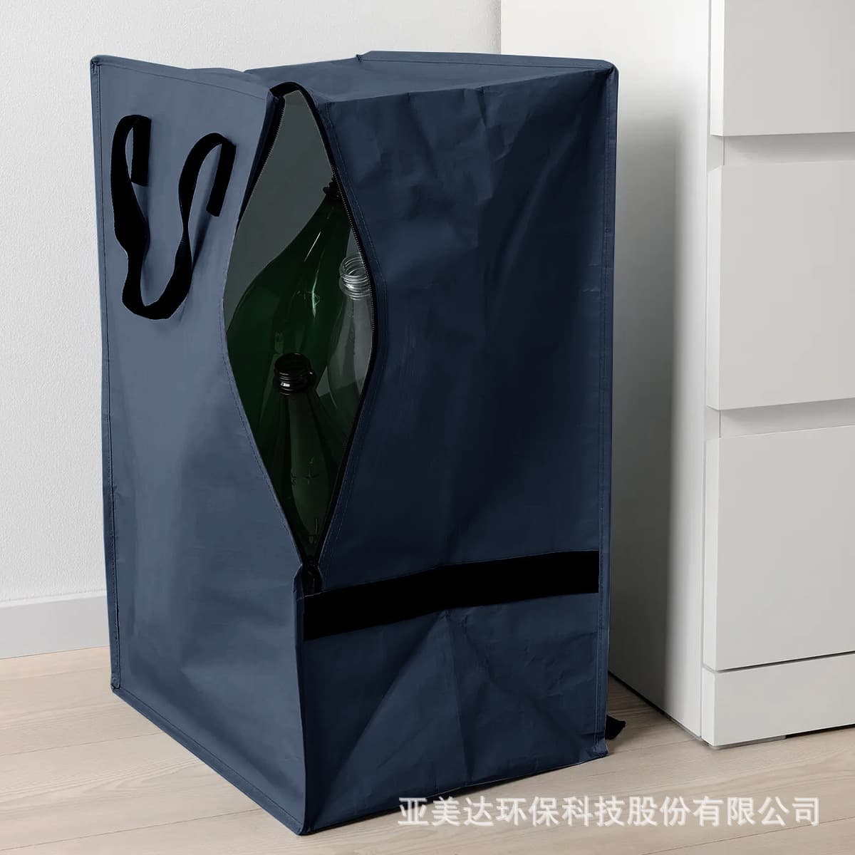 Cross-border bestseller moisture-proof clothing storage backpack, large lightweight hiking bag, eco-friendly woven carryall.