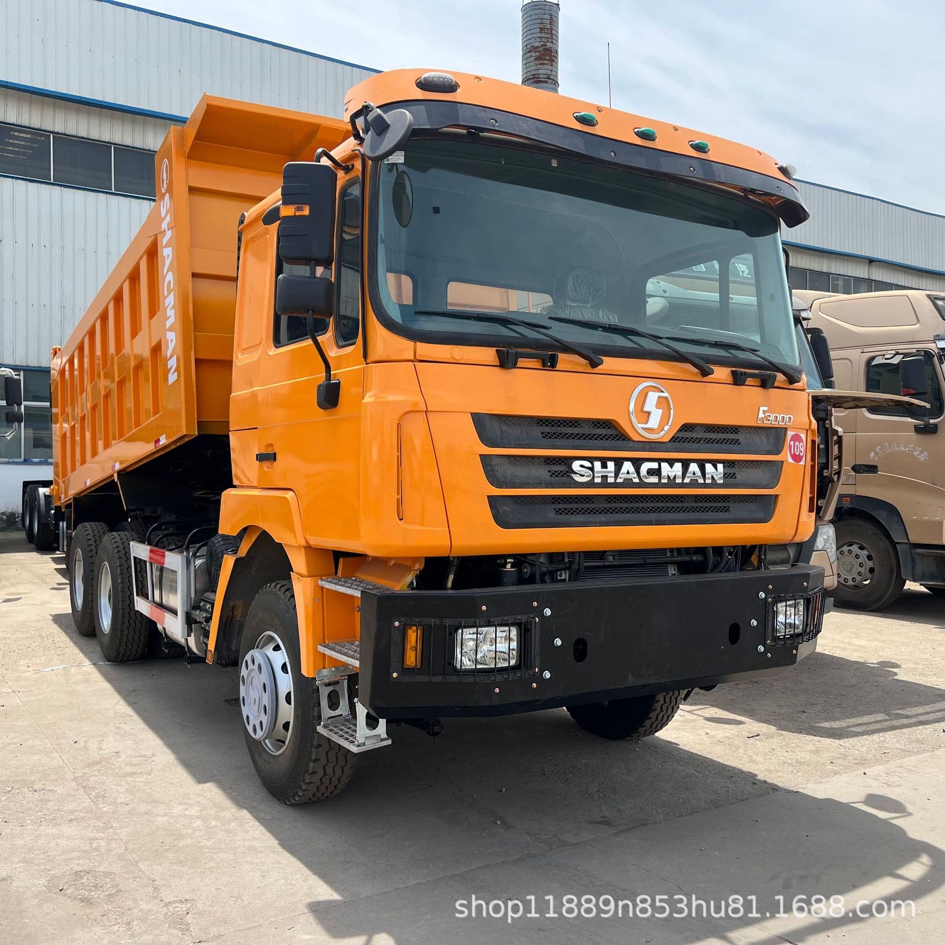 Cross-border export Shacman Delong F3000 440 horsepower tractor 6*4 dump truck tipper stock vehicle
