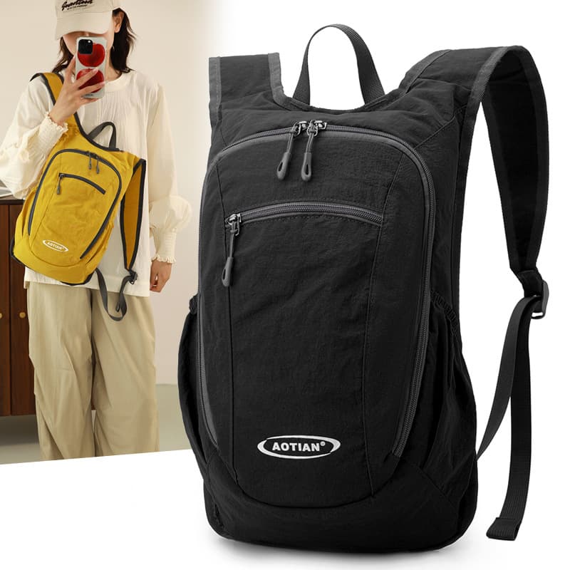 Outdoor Hiking Backpack Foldable Large Capacity Sports Small Ultra-Light Shoulder Bag Travel Lightweight Large Capacity Backpack