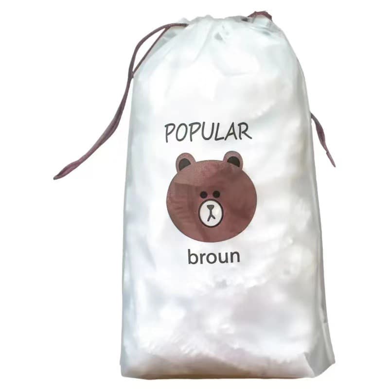 Disposable food-grade PE cling film cover, commercial dustproof dish cover, dropshipping available.