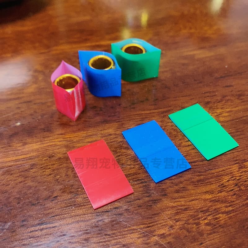 Pigeon Foot Ring Seal Ring Heat Shrinkable Film / Pigeon Foot Ring / Pigeon Supplies Competition Code Sticker Frangible Sticker / Pigeon Whistle Flute