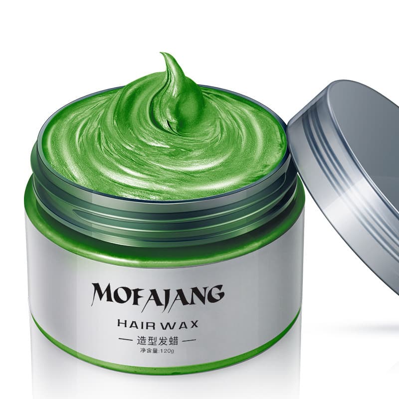 Three Magic Hair Stylist Colored Hair Clay Granny Gray Hair Wax One-Time Styling Hairdressing Wholesale Cross-border Hair Dye Hair Care