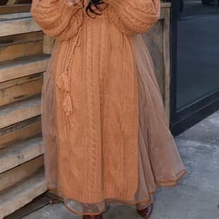 2023 Spring/Summer New Plus Size Mesh Half Skirt Women's Dress for Europe and America, Sweater Not Included