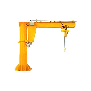 BZD Column Cantilever Crane 3t/2t/1t Electric Rotating Arm Crane Wireless Remote Control Indoor Outdoor Crane