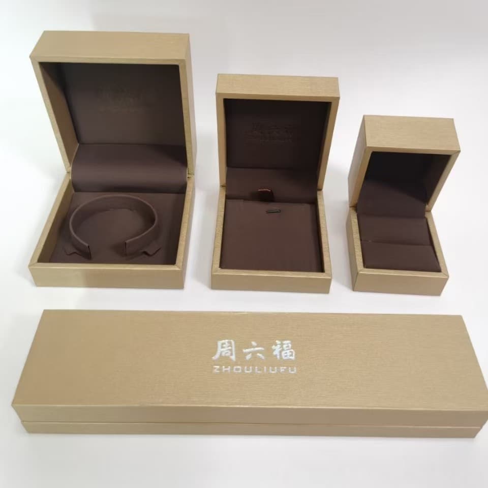 In Stock Thickened Saturday Fortune Style Jewelry Box Quality Packaging Gold Storage Box Fashion Gift Box for Jewelry