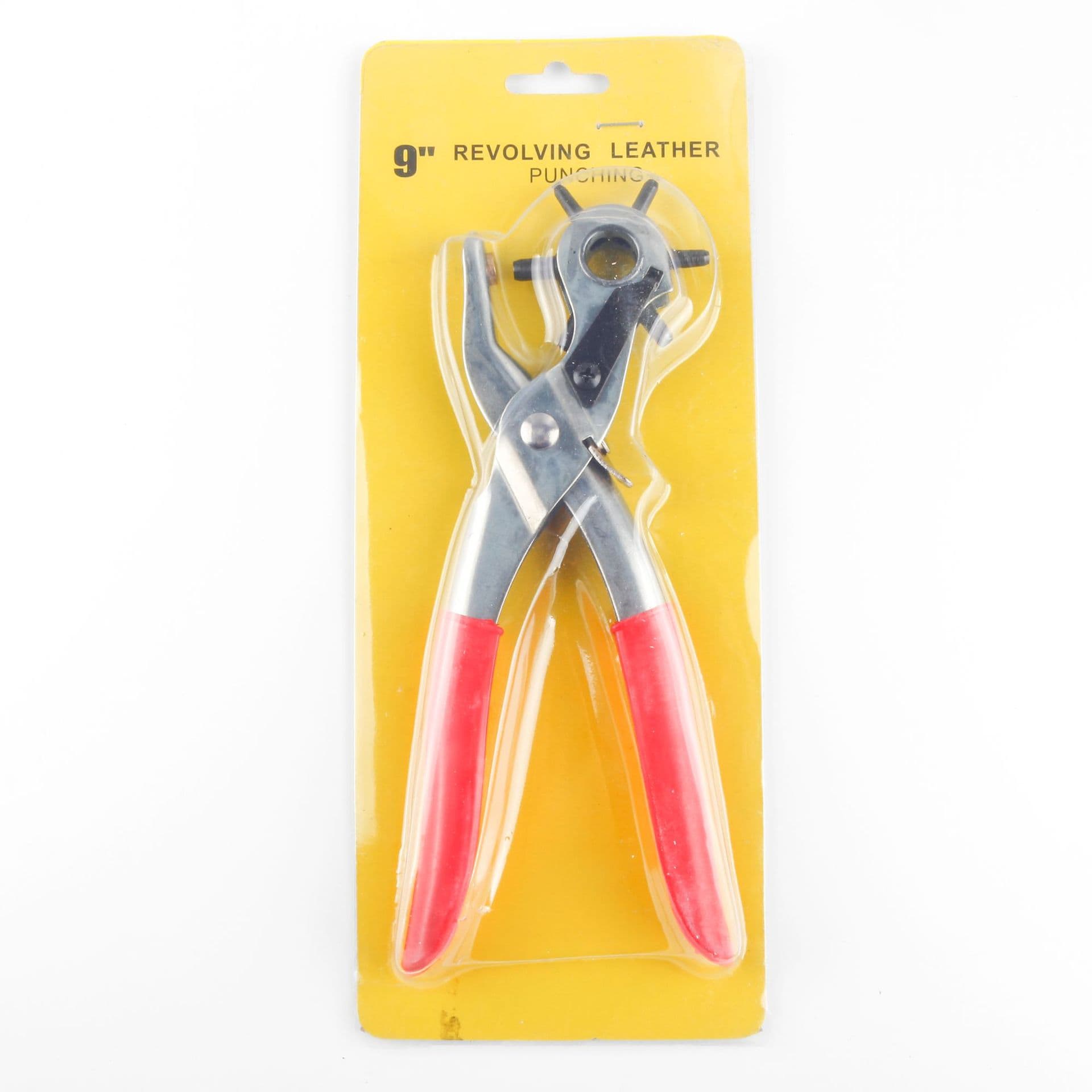 Multi-function Belt Hole Punch Pliers Round, Flat, and Oval Hole Punch Tool for Belts, Leather, and Paper