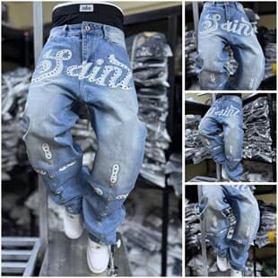 Men's jeans in stock, trendy brand jeans, available