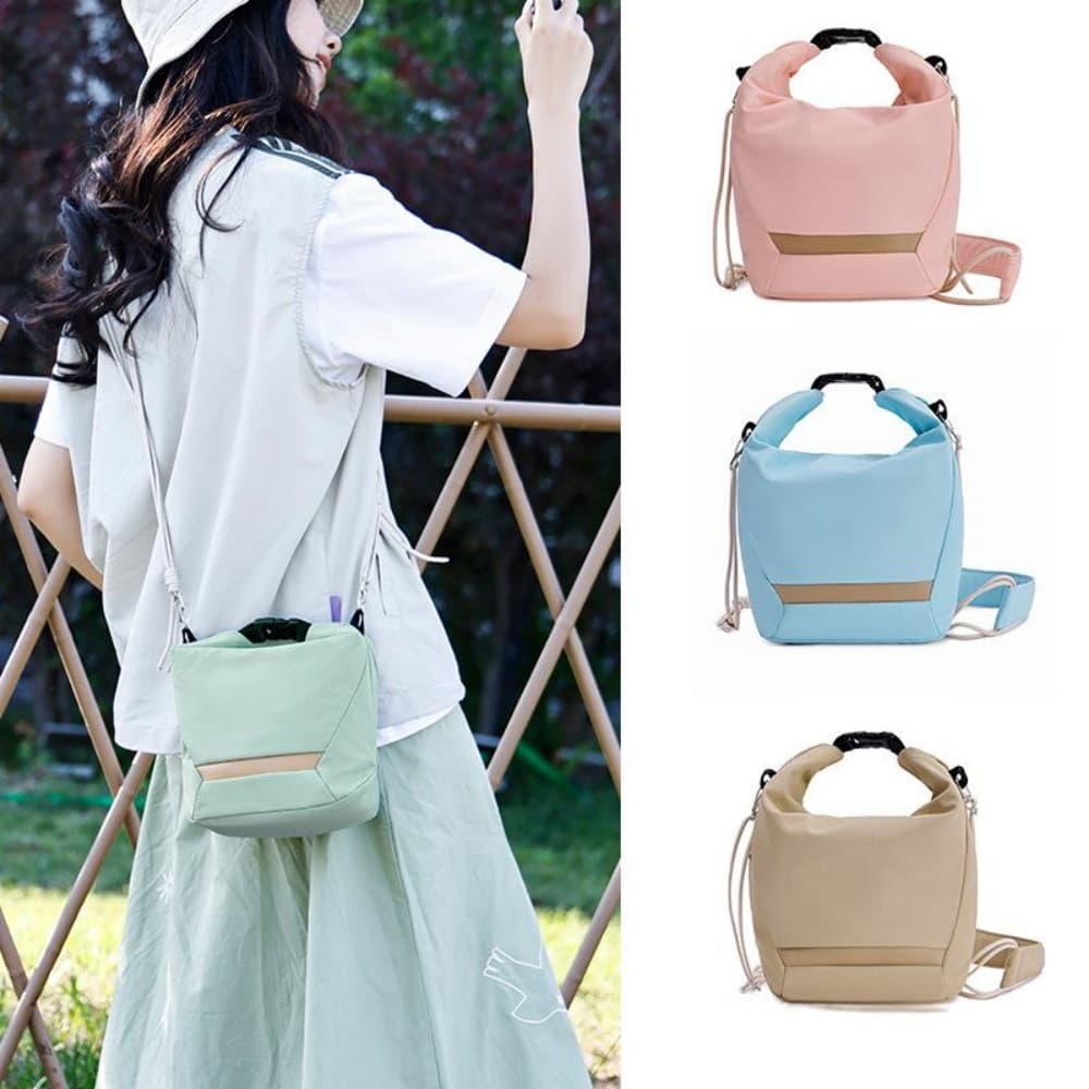 Cross-Border Popular Single and Double Camera Bags, Shoulder Chest Bags, Cross-Body Bags, Travel Waterproof Storage Bags, Photography Bags, Cross-Body Bags