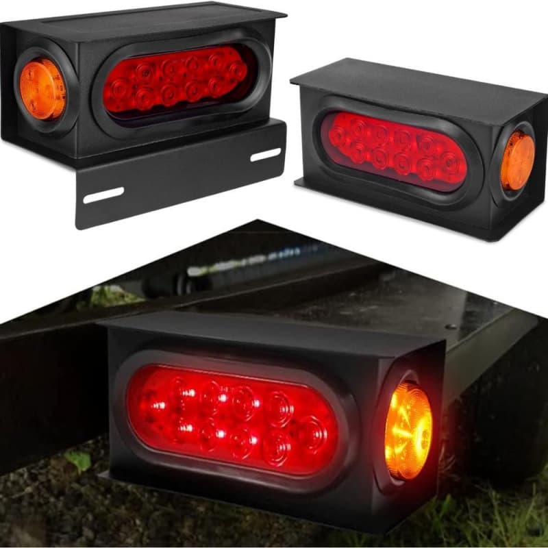 2026 New Cross-border Drop Shipping Trailer Tail Light LED Trailer Light Steel Trailer Light