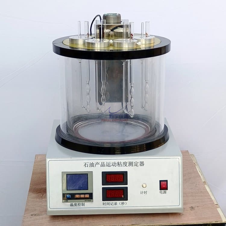 SYD-265E Asphalt Kinematic Viscometer: Vacuum decompression method for determining viscous petroleum; test temperature: 60℃.