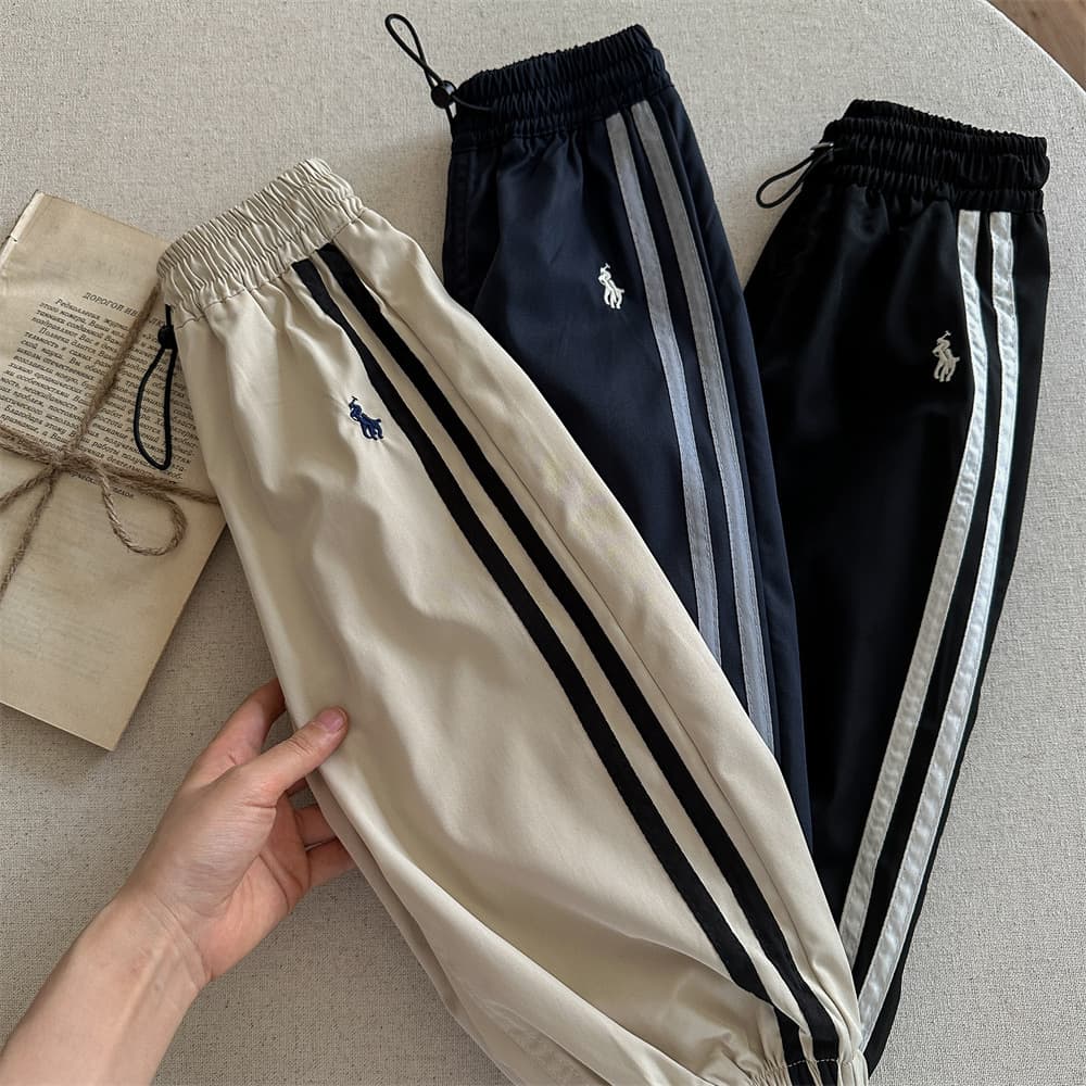 Children's Class A Pants 2025 Spring/Autumn Boys Loose Sweatpants Toddler Kids Elastic Bottom Trendy Mosquito-Repellent Pants