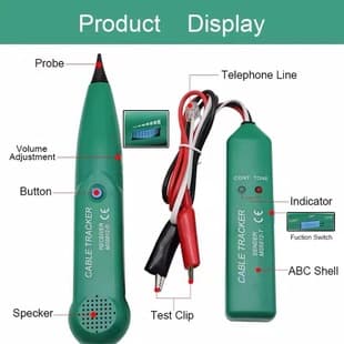 Cross-border Neutral MS6812 Cable Tracker Tester Network Cable Tester Wire Tracer Locator