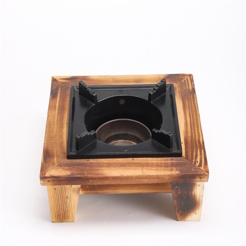Factory Direct Supply Dry Pot Stove Aluminum Alloy Japanese Style Single Person Dry Pot Base Home Commercial Restaurant Alcohol Stove Small Hot Pot