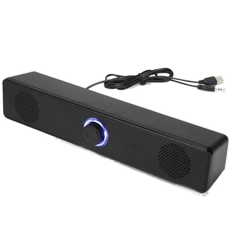 Dual Speaker Computer Soundbar Desktop Home Speaker Wired Bluetooth Small Speaker Super Bass