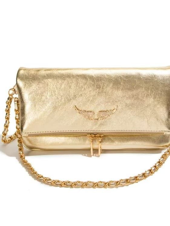 Fashionable Versatile Crossbody Small Square Bag 2026 New French ZV Women's Chain Envelope Bag