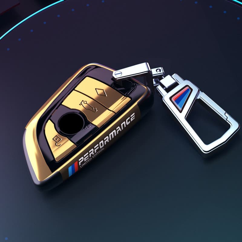Suitable for BMW 5 Series modified color key case 330/525i sports model x1x3x5x6 contrasting color key case ix3