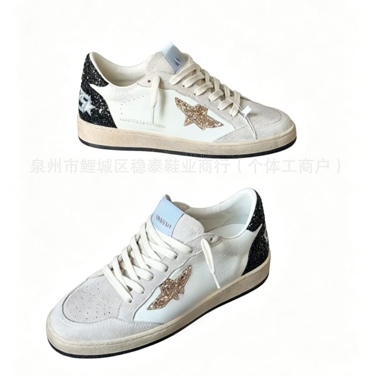 Cross-border G-Dirty Shoes Golden Goose New Korean-style Luxury Top-layer Cowhide Couple Casual White Sneakers