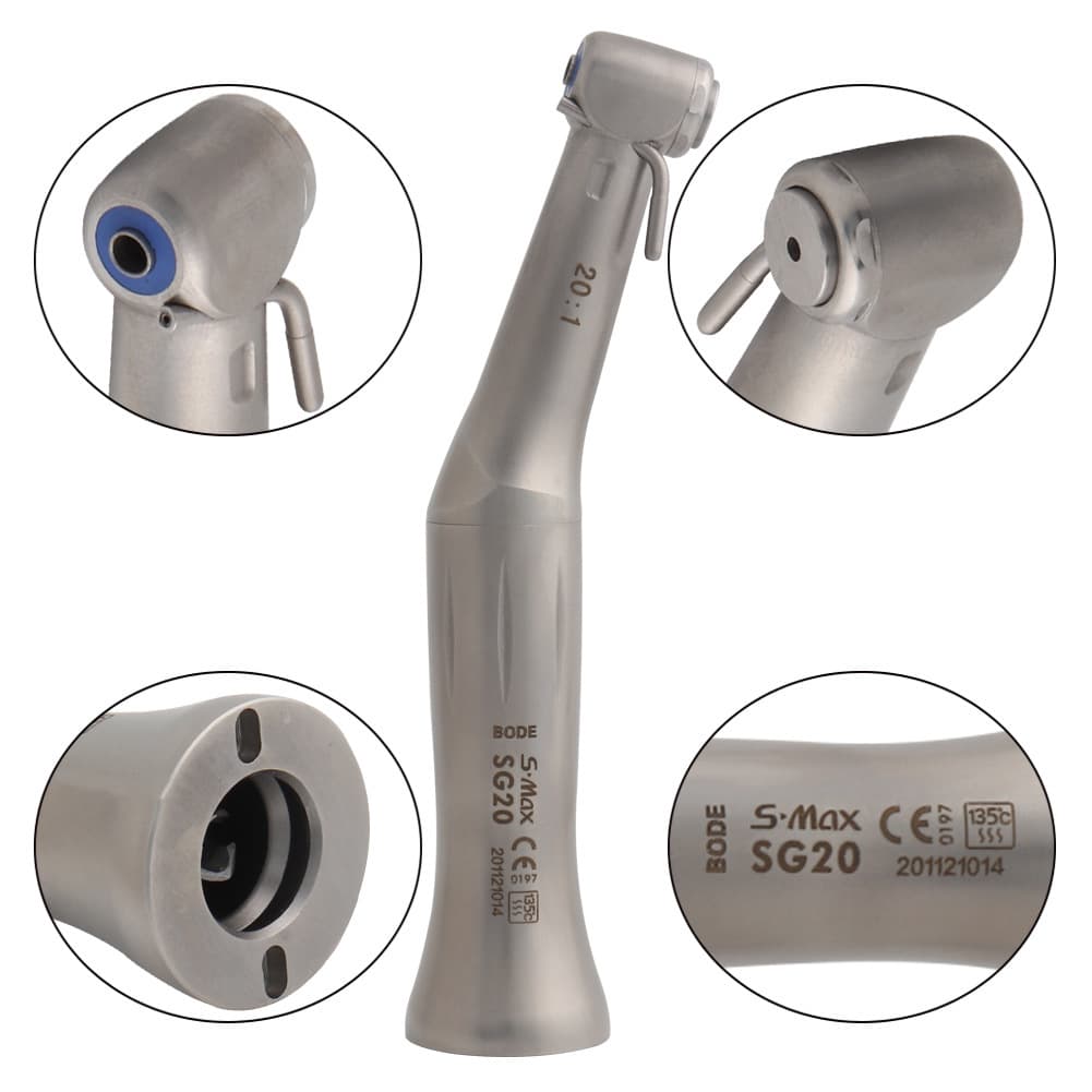 NSK 20:1 Dental Low-Speed Handpiece Reset Implant Surgery Contra-Angle Medical Oral Dental Implant Tool Dental Instrument