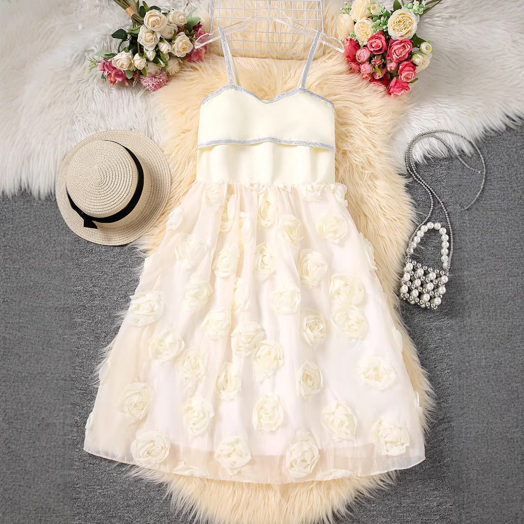 European and American Princess Dress Summer 2025 New Style Performance Fashion Teenage Gown Birthday Dress