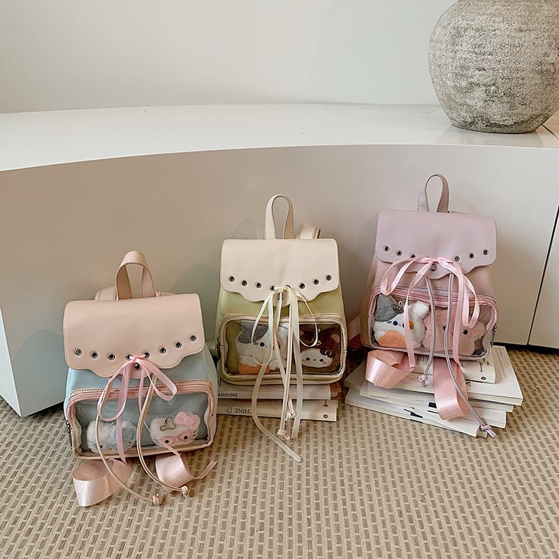 2026 New Pain Bag Comfortable Fashion Handbag Sweet Children's Bow Adjustable Shoulder Strap Backpack Wholesale
