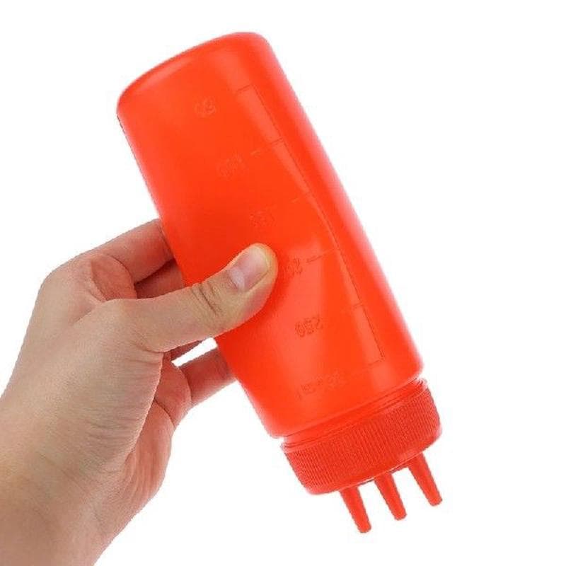 Holes OZ Twist Cap Squeeze Bottle Food Grade Plastic.