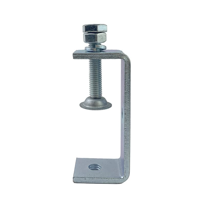 In Stock Carbon Steel Galvanized Table Clamp Tiger Clamp Woodworking Clamp C-Clamp U-Shaped Hand-Tightened Hexagon Lifting Ring Butterfly C-Clamp