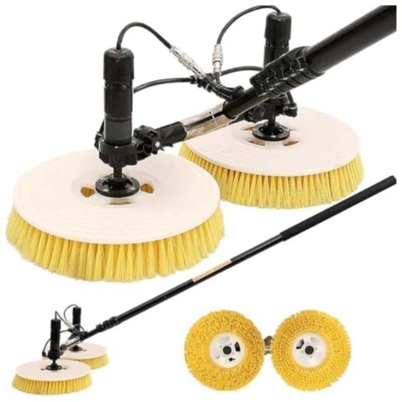 Solar photovoltaic cleaning brush photovoltaic cleaning equipment cleaning robot foreign trade Amazon international station factory direct supply