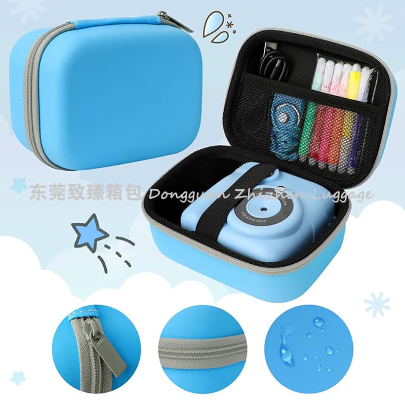 Cross-border Kids Camera Bag EVA Hard Shell Drop-proof Digital Camera Storage Case, Polaroid Kids Camera Organizer
