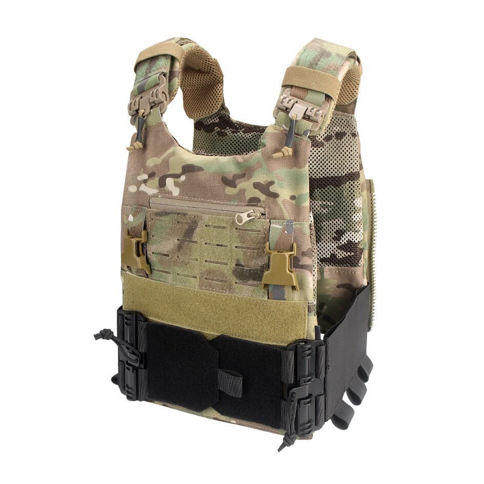 Tactical Vest Quick-Release Waist Belt Camouflage Outdoor Combat Multi-Function Magazine Pouch 600D Oxford Cloth Wear-Resistant Gear