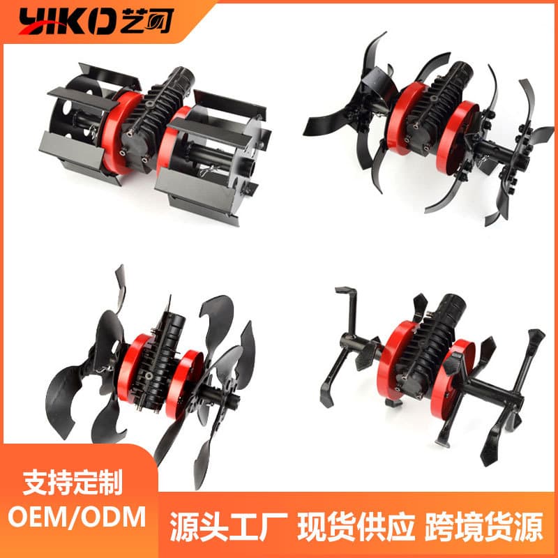 Factory Direct Lawn Mower Upgrade Weeding Wheel, Loosening Wheel, Ditching Wheel 26-9 Teeth / 28-9 Teeth Loosening and Weeding Wheel