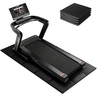 Cross-Border Custom PVC Treadmill Mat Shock Absorbing Soundproof Protection Exercise Equipment Mat Treadmill Mat