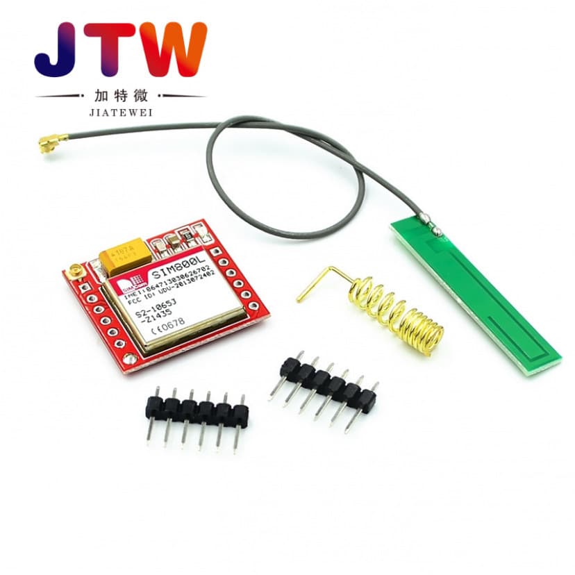 SIM800L GPRS adapter board, GSM module with microSIM card, Core board with antenna