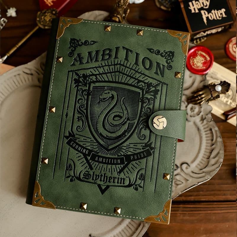 Harry Potter Loose-Leaf Planner, Hogwarts Academy Notebook, Multifunctional Vintage Photo Album, Commemorative Notebook, Hand-Copied