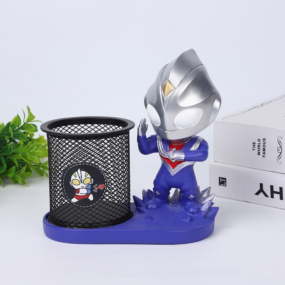 Children's Day Gift Q-version Naruto Resin Craft Figurine - Naruto Uzumaki Pen Holder, Kakashi Stationery