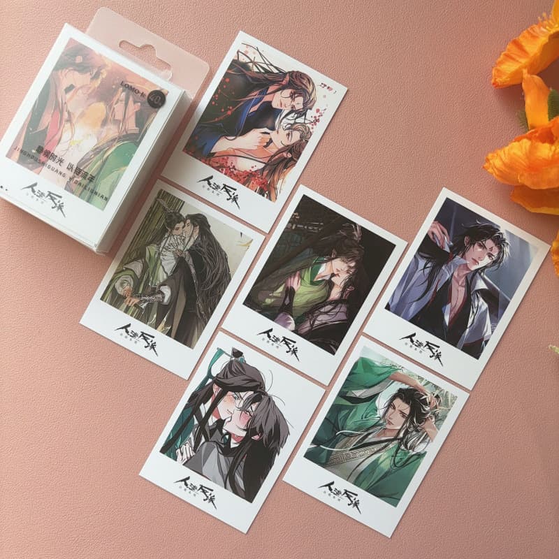 Scum Villain Self-Saving System Lomo Card Luo Binghe Shen Qingqiu Peripheral Boxed High-Definition LOMO Card Postcard