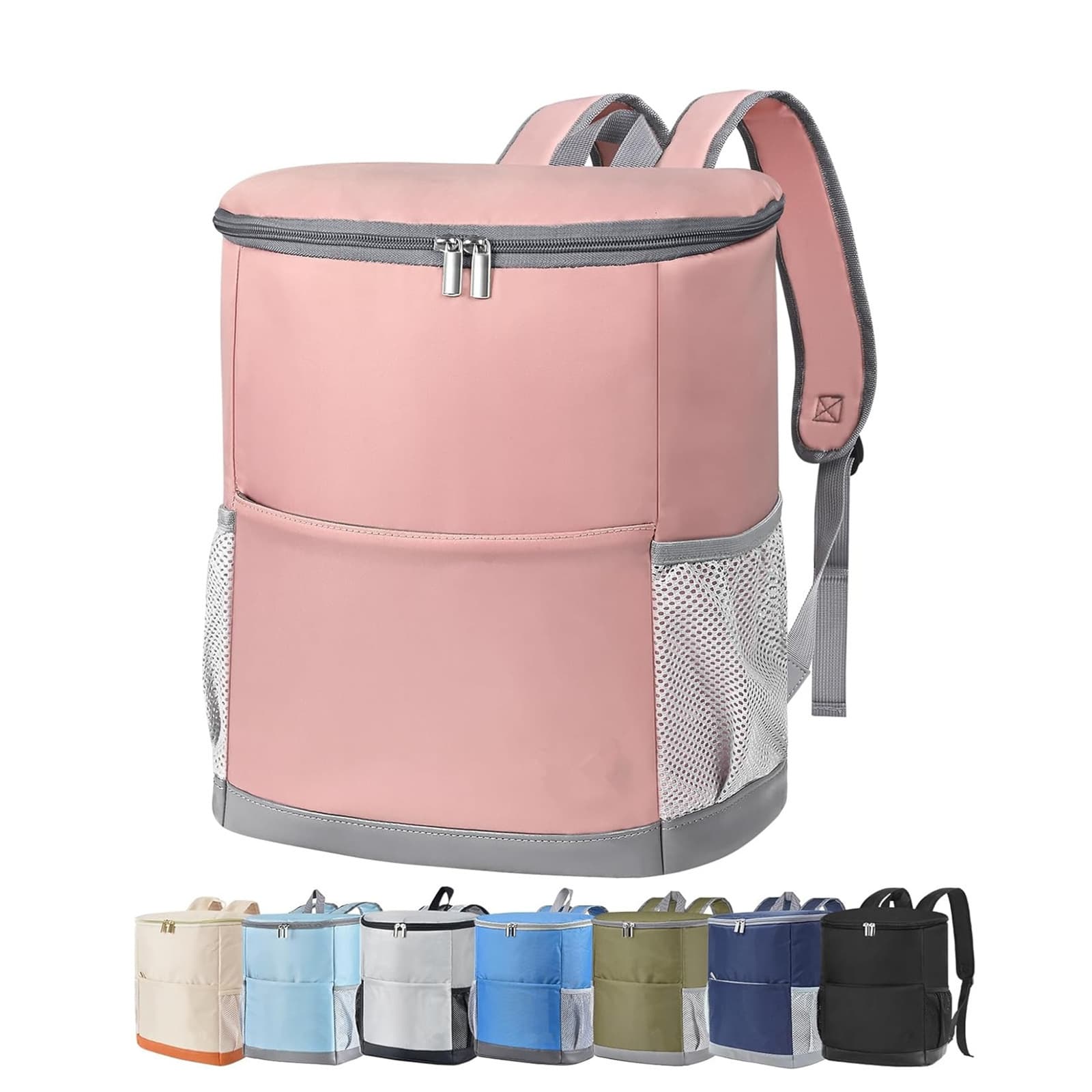 Cross-border Insulated Backpack Outdoor Cooler Bag Leak-proof Backpack 20-can Ice Pack Wholesale
