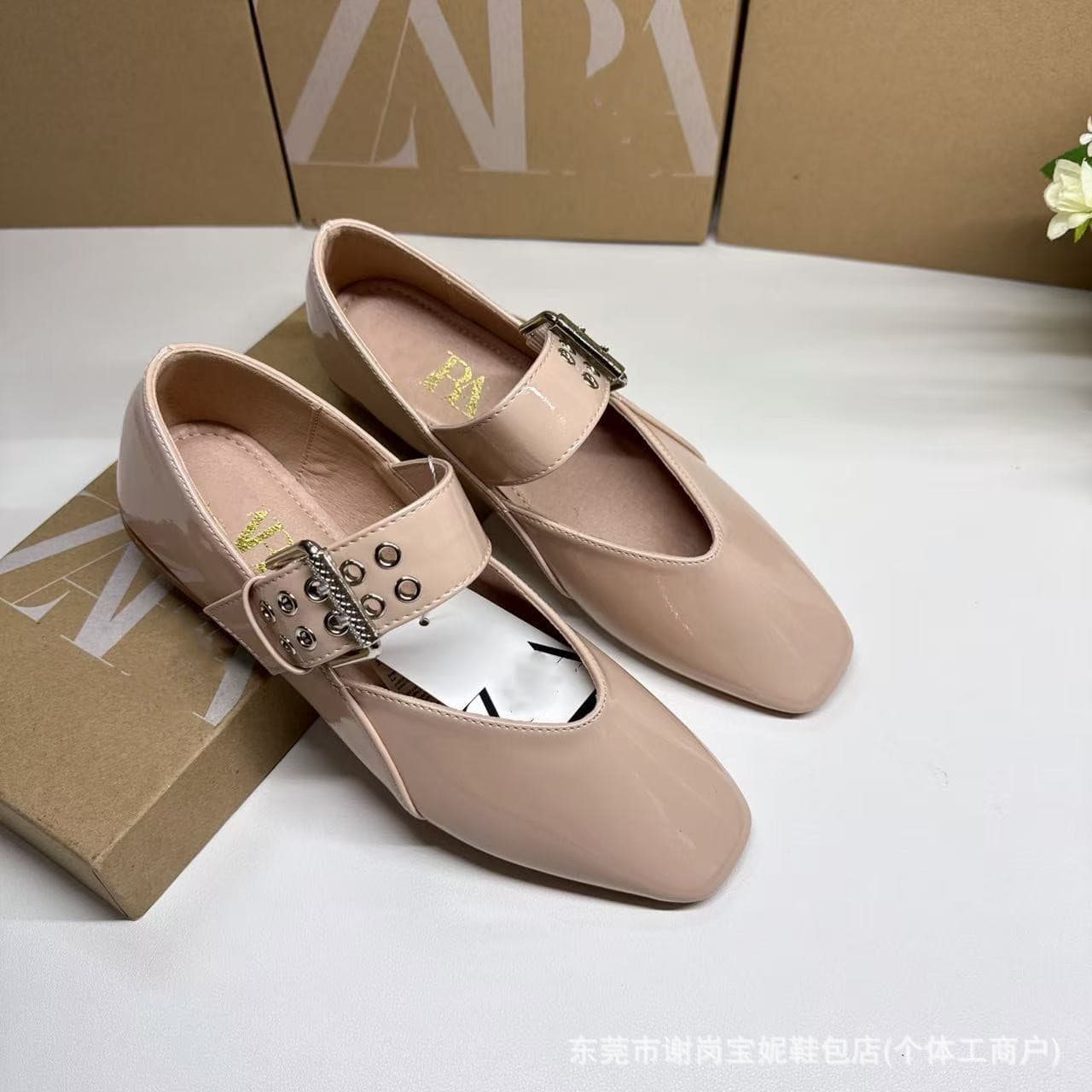 Women's Sandals Summer Classic Leopard Print Square Toe Flats for Women Africa Southeast Asia Zar Flat Sandals