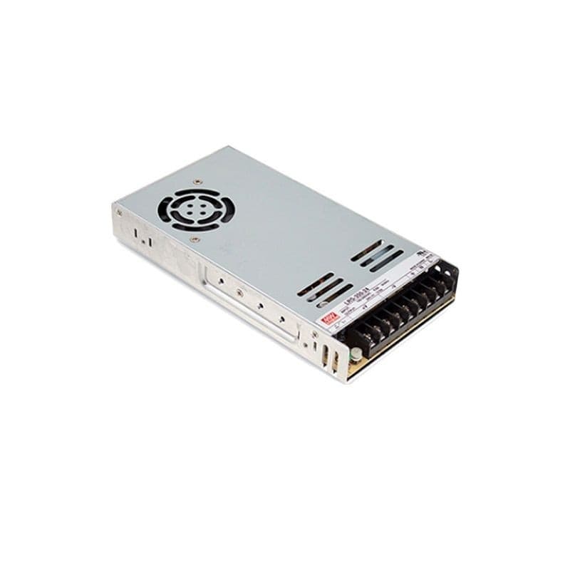Mean Well LRS-350-5 ultra-thin power supply for full-color LED displays, high efficiency, long lifespan, high reliability.
