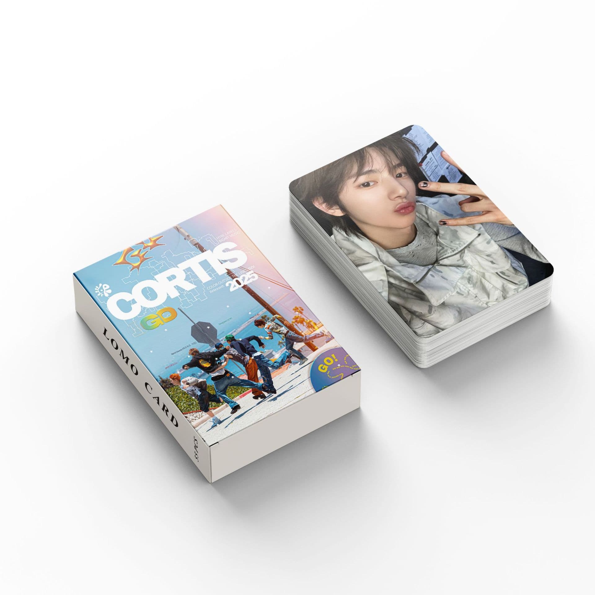 55 laser photo cards in stock CORTIS photo card MARTIN Lomo collection card photo card