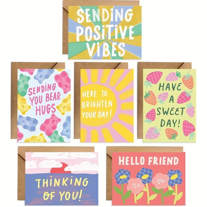 Customizable personalized birthday greeting card for best friend with envelope, ritual surprise, cross-border emotional encouragement card for girlfriend