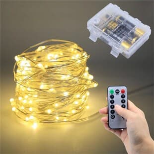 LED Battery Copper Wire Mini String Lights Starry Sky Lights Decorative Tree Starry Sky Light Strip
