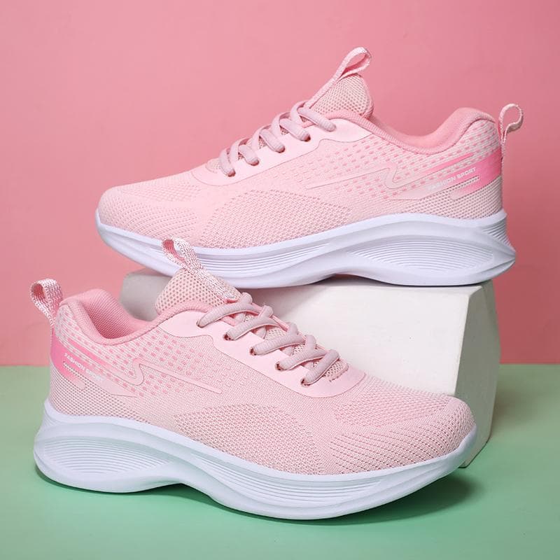 Women's Running Shoes 2026 Summer New Style Factory Direct Soft Sole Comfortable Breathable Sports Shoes