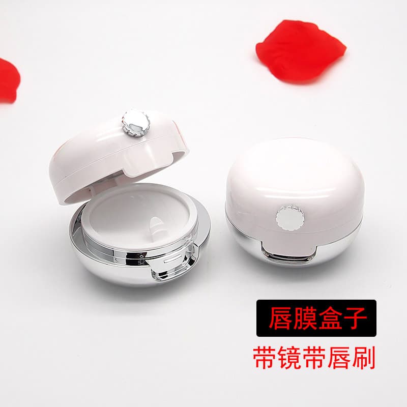 13g lip mask box empty box with silicone lip brush with mirror lip jelly empty box lipstick concealer lip gloss packaging box