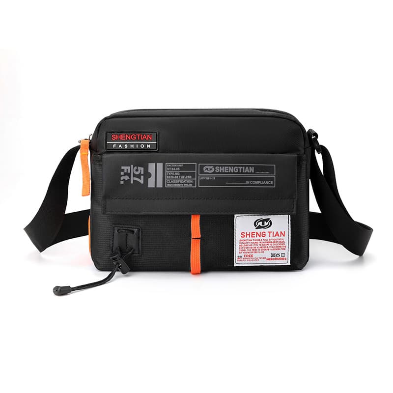 Messenger bag men's new lightweight nylon sports bag fashion casual travel shoulder bag simple retro men's bag