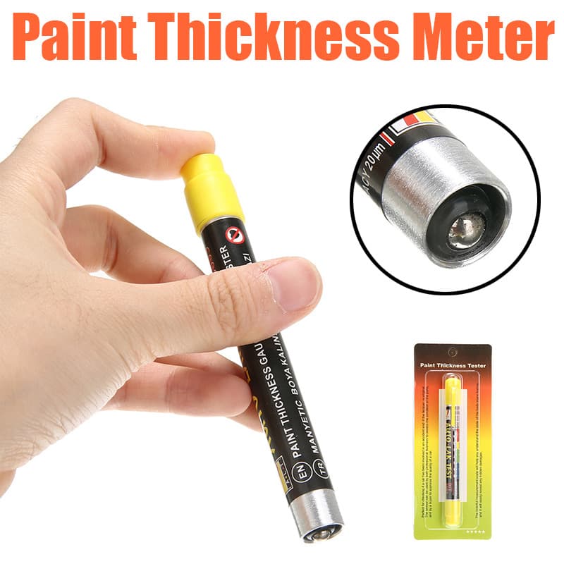 Coating Thickness Gauge, Automotive Paint Film Detector Pen, Used Car Inspection Paint Thickness Tester C0018