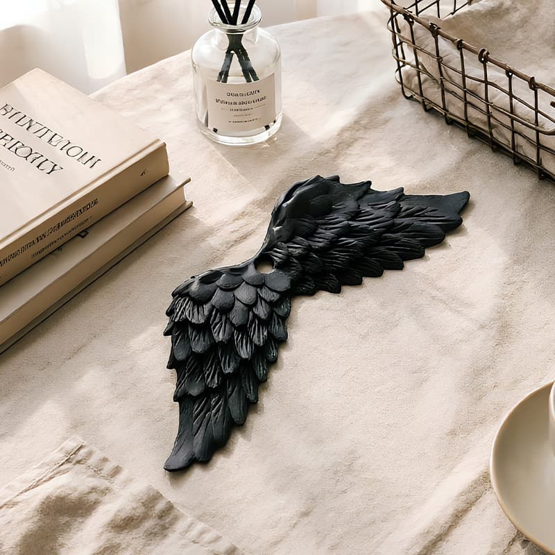 New Feather Wing Shape Silicone Mold Baking DIY Cake Mold Soap Fondant Candle Silicone Mold