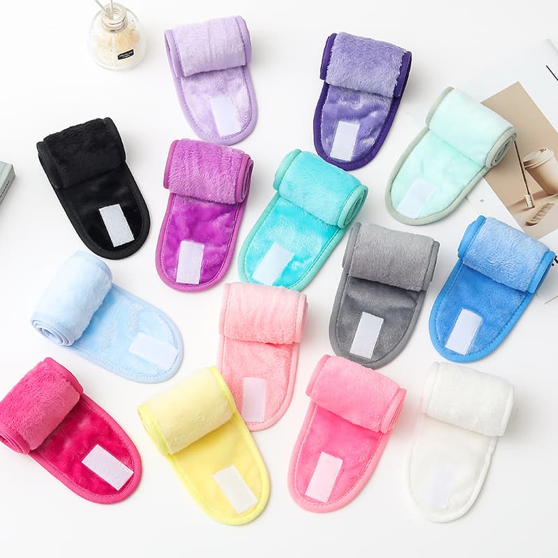 Magic Stick Hair Ties Yoga Sports Hair Bands Face Wash Makeup Remover Hair Bands Ultrafine Fiber Dry Hair Cap Lightweight
